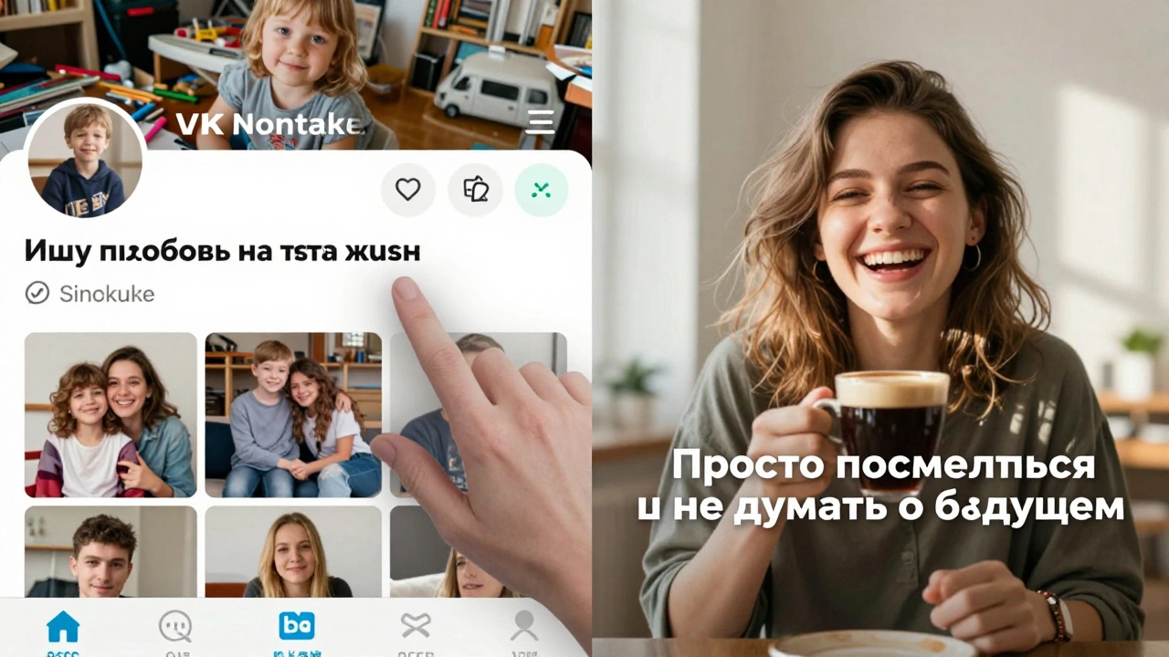 Сравнение устаревшего профиля ВКонтакте и современного видео на Snack — честность против давления.